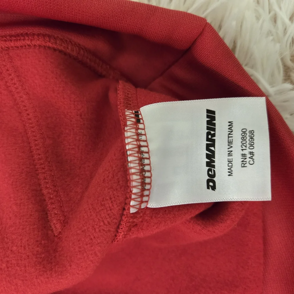 NWT DeMarini Post Game Red Hoodie Fleece Lined Kangaroo Pocket Youth Medium